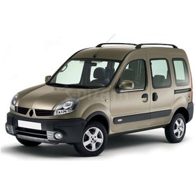 Resim S-Dizayn Renault Kangoo Krom Cam Çıtası 2 Prç 2004-2007 