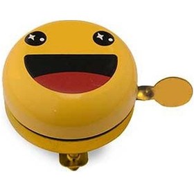 Resim Epic Emoji Kahkaha Metal Bisiklet Zili Çok Renkli 