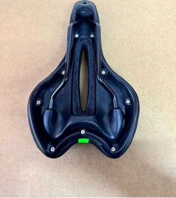 Resim Sarissa Jel Rahat Yumuşak Konforlu Geniş Bisiklet Selesi Bisiklet Koltuğu Koltuk Yeşil Jelli Sele 