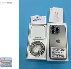 Resim Apple iPhone 15 Pro İkinci El TR | 256 GB | Natürel Titanyum 