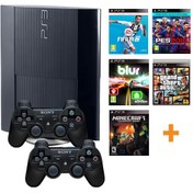 Resim Sony Playstation 3 500GB Oyun Konsolu 37 Adet Digital Oyunlu 