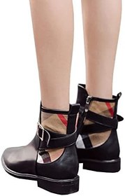 Resim LEBEE At Binme Kadın Binicilik Ayak Bileği Botları Unisex Klasik Kısa Çizmeler Binicilik Malzemeleri 