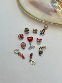 Resim Kırmızı Charm Seti 