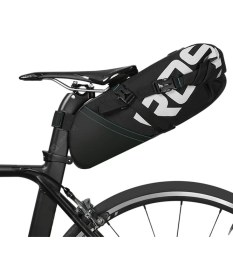 Resim Roswheel Suya Dayanıklı 8l Bisiklet Kuyruk Çantası - Siyah -131414 