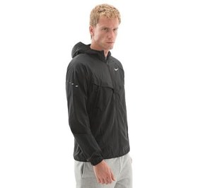 Resim Nike Stride Erkek Yağmurluk-Rüzgarlık Siyah 