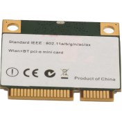 Resim Vkemall Ax1800h Mini Pcıe Wifi 6 Kartı, 2.4g/5ghz Çift Bant, 1200mbps, Bluetooth 5.2, Windows/linux Desteği 