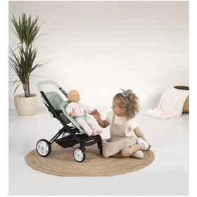 Resim Smoby Maxi-Cosi&Quinny Oyuncak İkiz Bebek Arabası - Adaçayı Yeşili 253220 