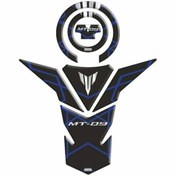 Resim GOGOPREMİUM YAMAHA MT09 2013 - 2018 UYUMLU Tank Pad Set 006 