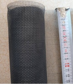 Resim 80X400 Cm Gri Fiber Sineklik + 100 Adet Kalın Tip Raptiye 