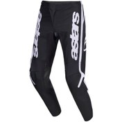 Resim Alpinestars Youth Fluid Apex Genç Kros Motosiklet Pantolonu Siyah Gri 