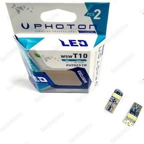 Resim Photon Ph7023 Exclusive Led T10 W5W 6000K Beyaz Işık Fardoktoru 