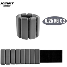 Resim Joinfit El Ve Ayak İçin Bilek Ağırlığı 0,25 Kg 2 Adet Gri 