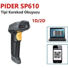 Resim Spıder Sp610 Usb 1d-2d (karekod) Okuyucu 