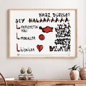 Resim Biraz Düzelen, Poster 