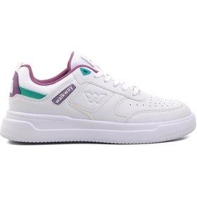 Resim Walkway Berry Beyaz-Mor Unisex Sneaker 