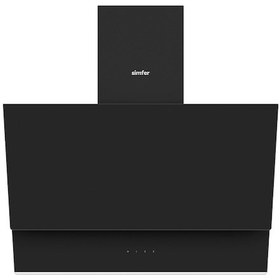 Resim Simfer QS 3500 + 8703 2'li Cam Ankastre Set Siyah 