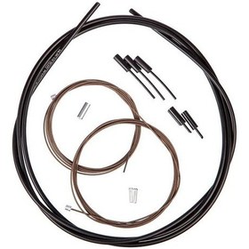 Resim Shimano Dura-Ace 9000 Vites Kablo Seti Polımer Beyaz(y63z98920) Siyah 