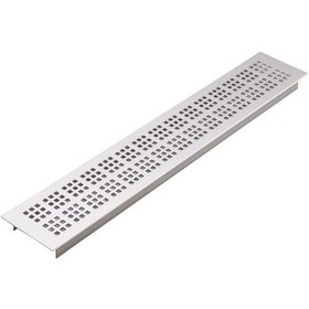 Resim Albatur Alüminyum Kare Menfez 70X610 Mm Mat Eloksal 