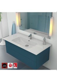 Resim Turkuaz Seramik Cerastyle Blue Serisi Lavabo 100 CM 