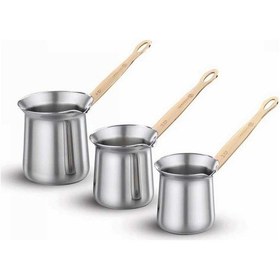 Resim Korkmaz Rosanna Cezve Takımı 