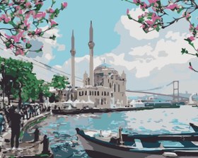 Resim Sayılarla Boyama Seti - Ortaköy - 60x75 