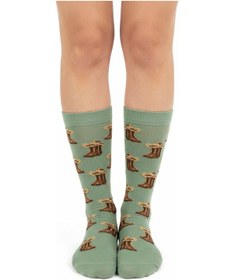 Resim Gost Liria Cowboy Socks Desenli Unisex Soket Çorap Yeşil 