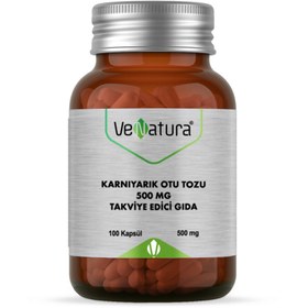 Resim VENATURA Karnıyarık Otu Tozu 500mg 100 Kapsül 