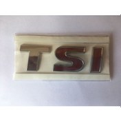 Resim Volkswagen Tsi Bagaj Yazısı Iki Kırmızı 5K0853675N 