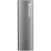 Resim Verbatim Vx500 External Slim 240gb 500mb-430 Mb/sn Ssd Usb 3.2 Gen2 