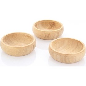 Resim 3'lü Çerezlik Seti Ahşap 