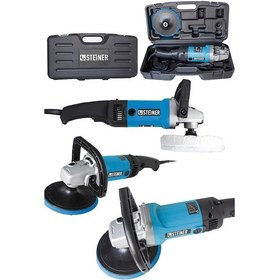 Resim Steiner Profesyonel 3000 W Pasta Cila Polisaj Makinesi Mavi 