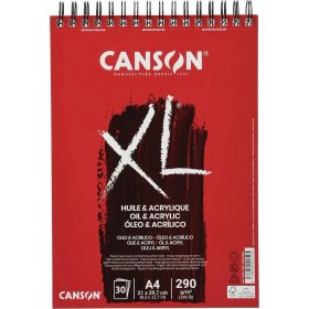 Resim Tech Butiq Canson Xl® Huile & Acrylique, Yağlı ve Akrilik Boya Bloğu, Dın A4, 30 Yaprak, 290 G/m² 