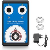 Resim Lemestar Mavi Ve Siyah Abs Malzemeden Yüksek Voltaj Buji Test Cihazı - 15x10x8cm 