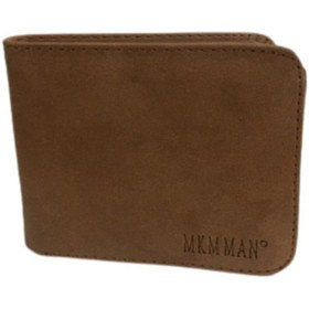 Resim MKM MAN Unisex Kahverengi Nubuk Cüzdan 