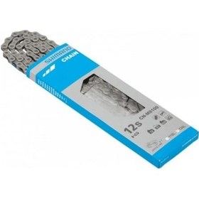 Resim Shimano Cn-m8100 Cn-m8100 Zincir 12v 126 Link Gri - Siyah 