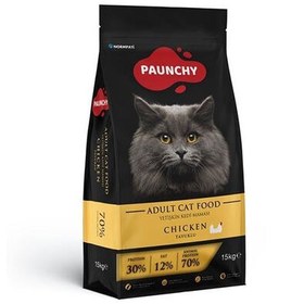 Resim Paunchy Chicken Tavuk Etli Kedi Maması 15 Kg 