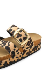 Resim Riccon Kadın Parmak Arası Terlik 0012703 Leopar - Leopar / 