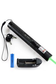 Resim JASPER V-009 Pro Series Yeşil Lazer Pointer Şarjlı Pilli 1000Mw Cep Boy Lazer 