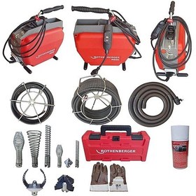 Resim Rothenberger R600 Smk Profesyonel Kanal Gider Açma Makinesi Yayların İçi Dolu 