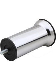 Resim Mobilya, Kanepe, Koltuk, Baza, Çekyat, Dolap Yükseltme Ayağı M8 Ince Diş Krom Ayak 15cm 4 Adet Krom 