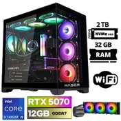 Resim Xaser Lexus X150 I9 14900KF 32GB Ddr5 Ram 2tb M.2 Nvme SSD 12GB RTX5070 Masaüstü Oyuncu Bilgisayarı 