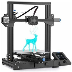 Resim Creality Ender 3 V2 3d Yazıcı 3 Boyutlu Model Plastik Baskı Ürün Kutu Prototip Gelişmiştirme Tmc2208 