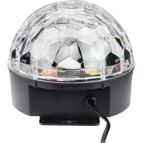 Resim Çerçici Kumandalı Kristal LED Rgb Disko Topu 