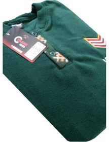 Resim Tarık Erkek Çocuk Kışlık Polar Pijama Takımı Koyu Yeşil 