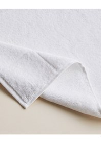 Resim English Home Chequer Pamuk Ayak Havlusu 50x70 Cm Beyaz Beyaz 