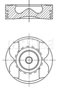 Resim Genel Markalar Motor Piston Segman 0.50 Master-movano 2.5 Dcı G9u 04 89.50 