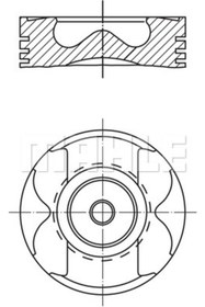 Resim Genel Markalar Motor Piston Segman 0.50 Master-movano 2.5 Dcı G9u 04 89.50 