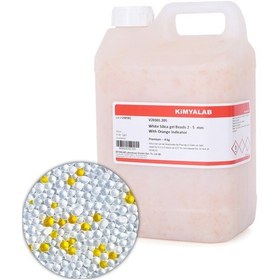 Resim Silikajel Beyaz Nem AlıcıTuruncu İndikatörlü Dökme 4 KG 