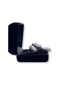 Resim Oya Silver Zirkon Damla Işıltılı Gümüş Set&takım 