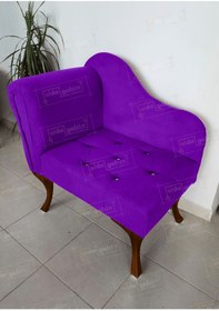 Resim aldagelsin Yeni Model Tekli Köşe Koltuğu Josefin Bench Ceviz Ayak 